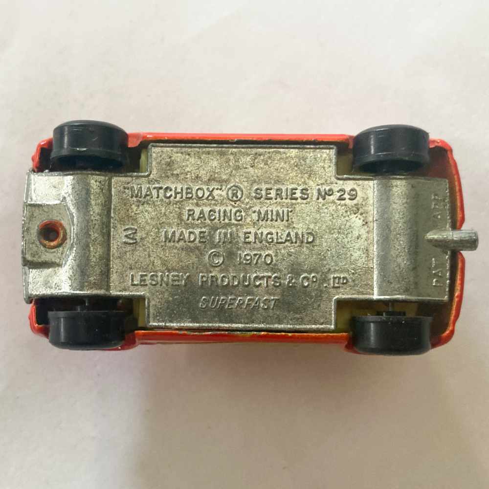Matchbox | Superfast Racing Mini No 29 hellrot OVP #28