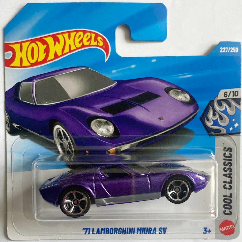 Hot Wheels | ‘71 Lamborghini Miura SV violett