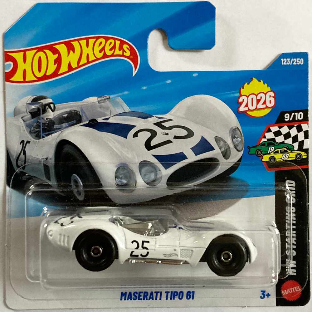 Hot Wheels | Maserati Tipo 61 weiß #25