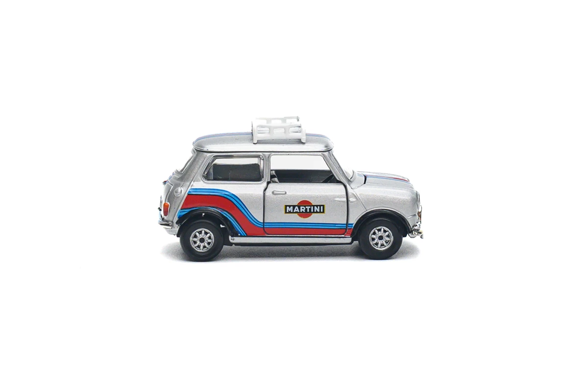 TINY Diecast | Mini Cooper MK 1 silber/blau/rot