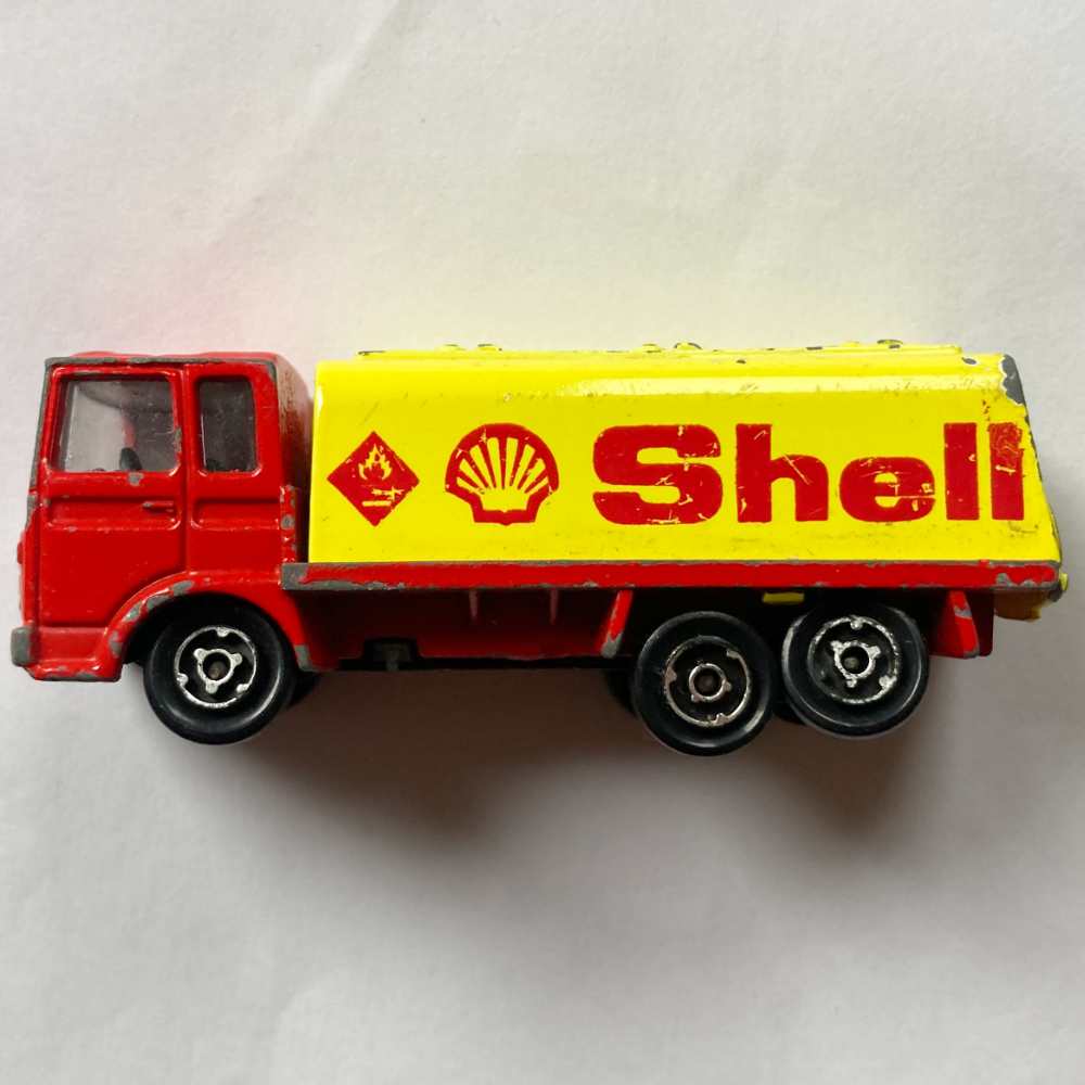 Majorette | Saviem Tanker SHELL rot/gelb - ohne Verpackung