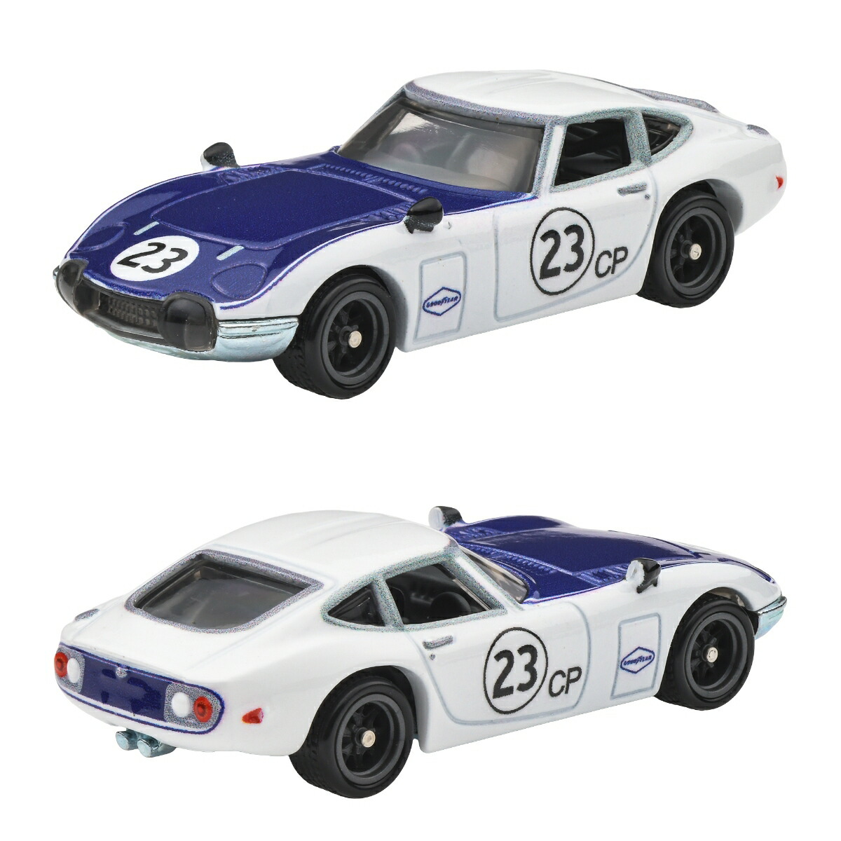 Hot Wheels | Premium 2-Pack Toyota Supra white/red & Toyota 2000 GT white/blue