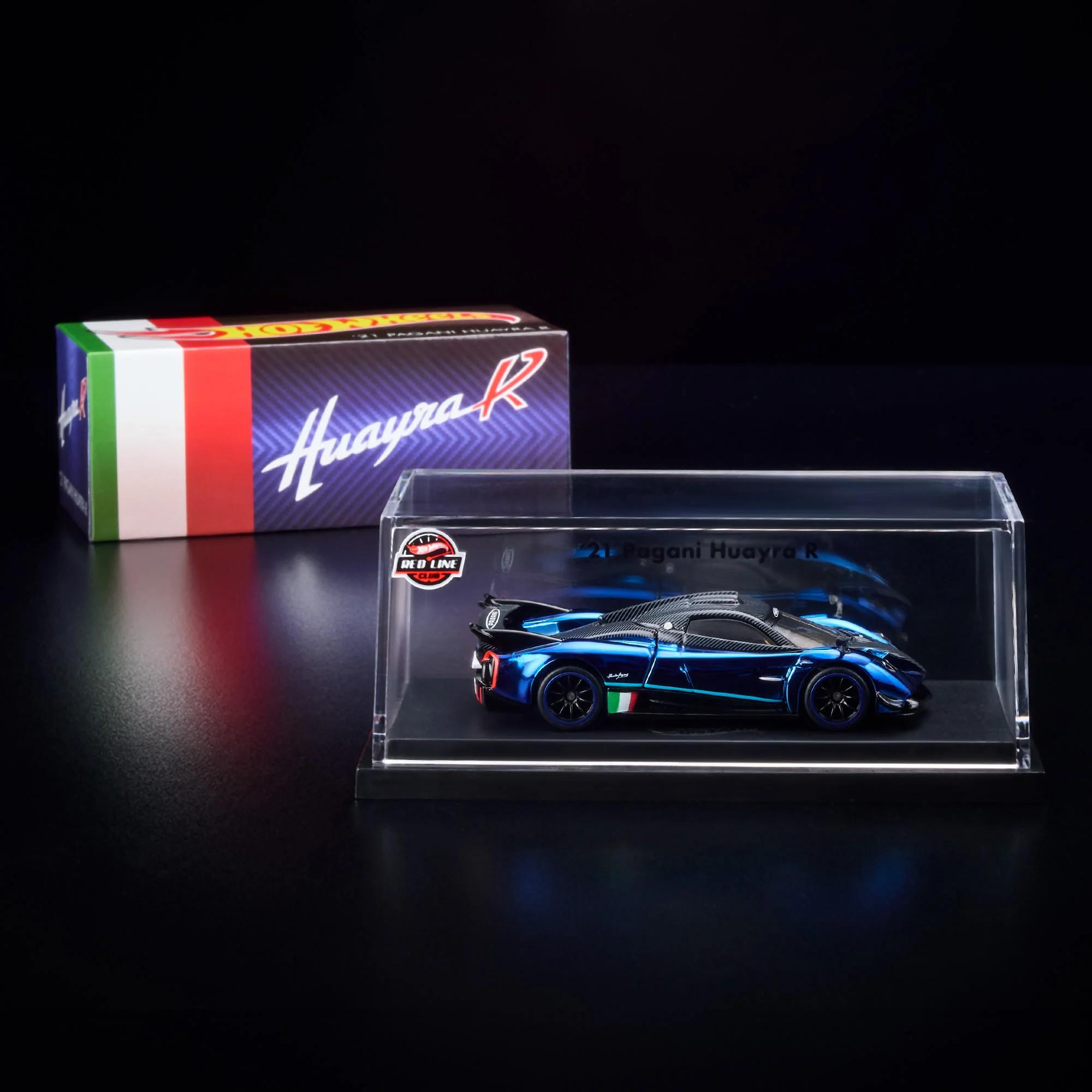 Hot Wheels | 2024 Hot Wheels Collectors RLC Exclusive 2021 Pagani Huayra R Spectraflame indigo blue