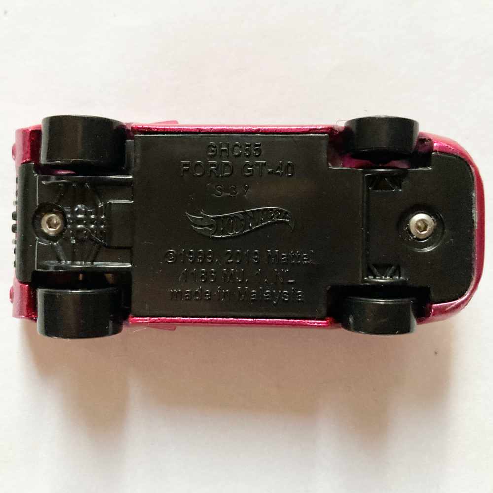 Hot Wheels | Ford GT-40 spectraflame pink Custom Modell