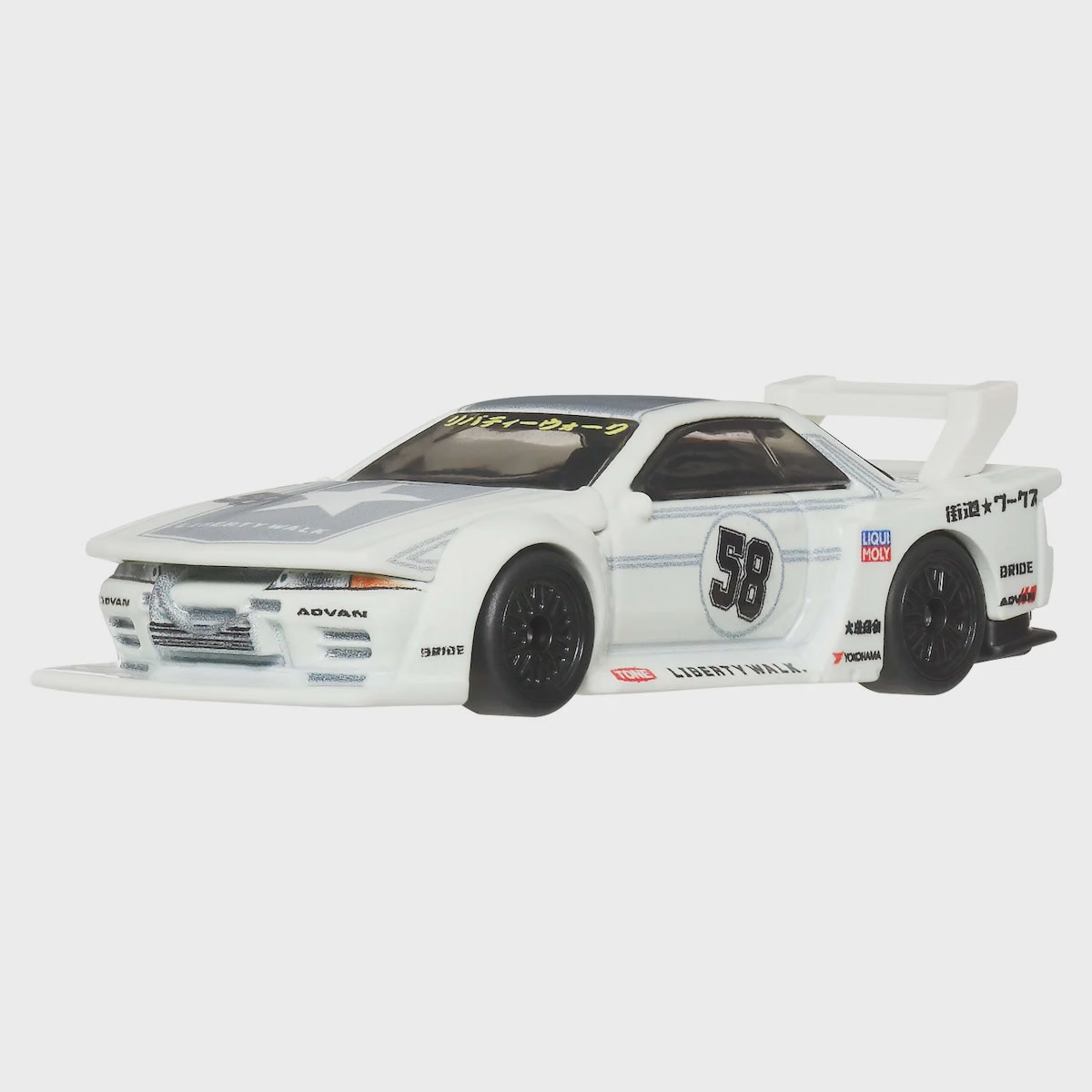 Hot Wheels | Premium Car Culture AÉRO STYLES 1/5 LB-Kaido Works Nissan R32 Skyline GT-R weiß