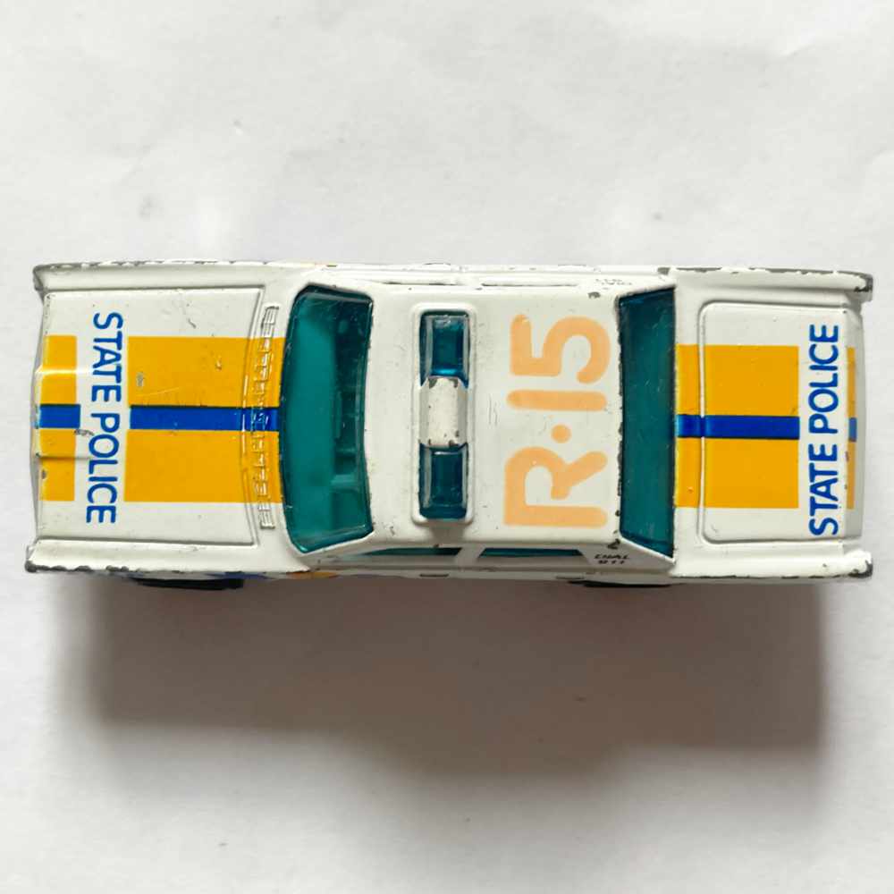 Matchbox | Laser Wheels Mercury STATE POLICE weiß/gelb/blau - ohne Verpackung
