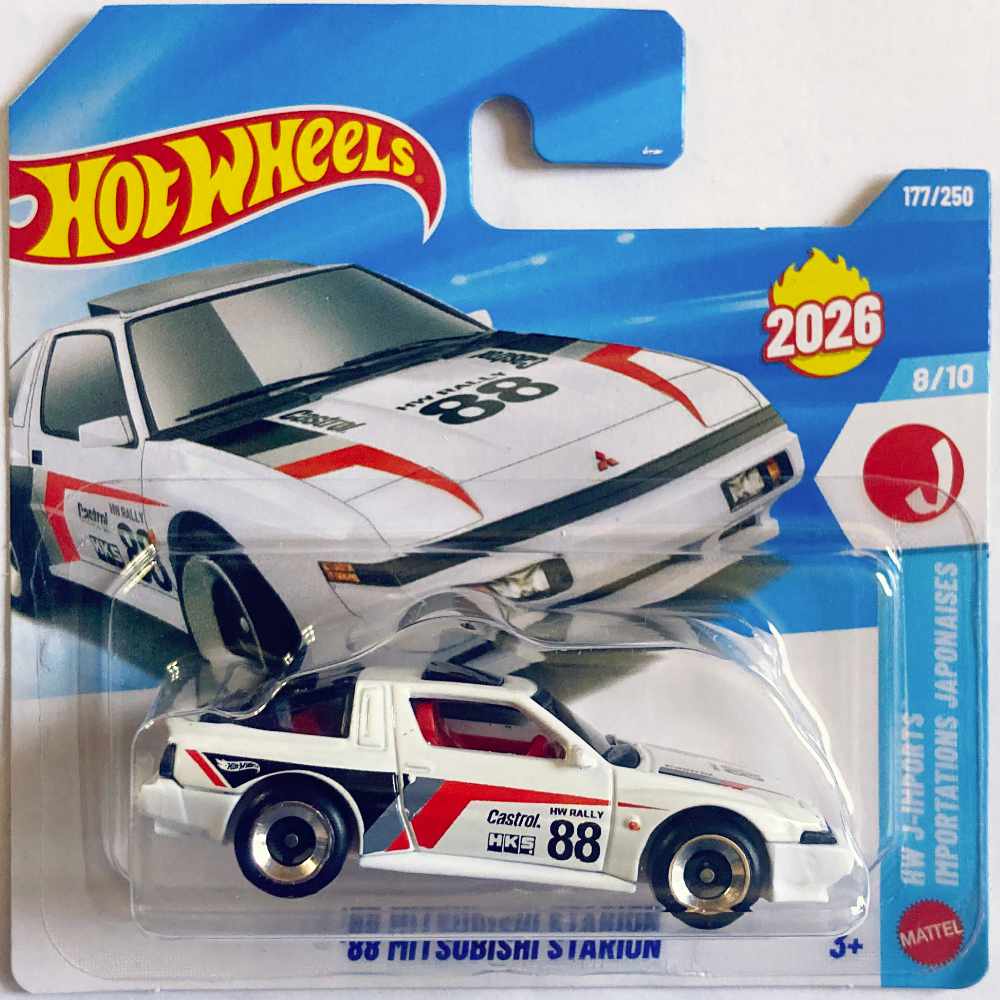 Hot Wheels | ‘88 Mitsubishi Starion weiß #88