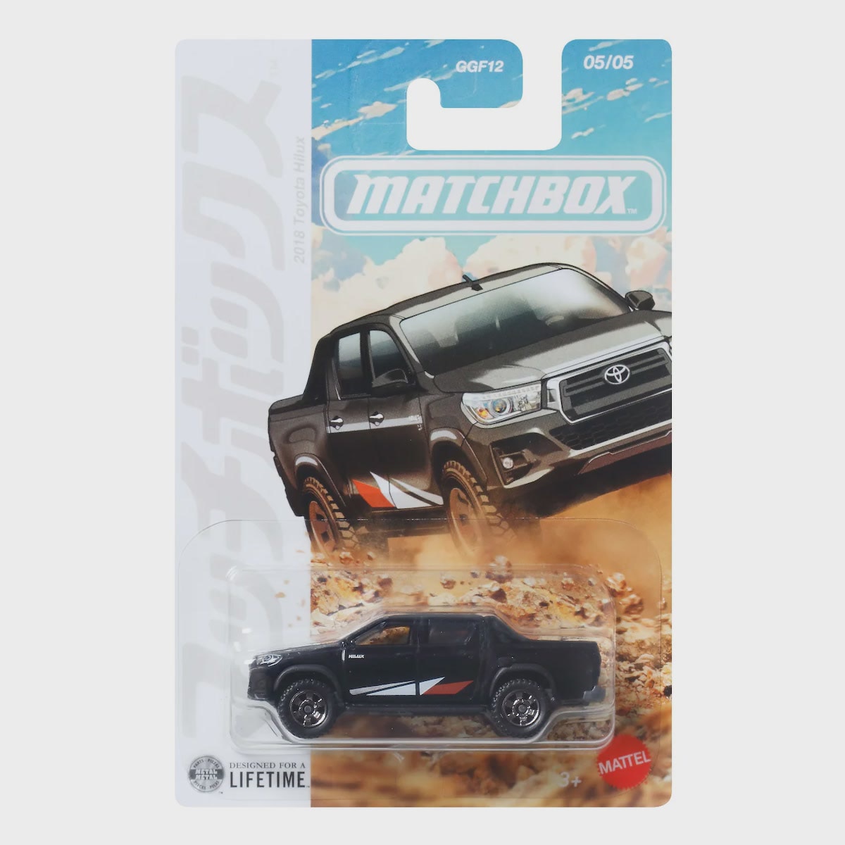 Matchbox | JAPAN Serie 5/5 2018 Toyota Hilux schwarz