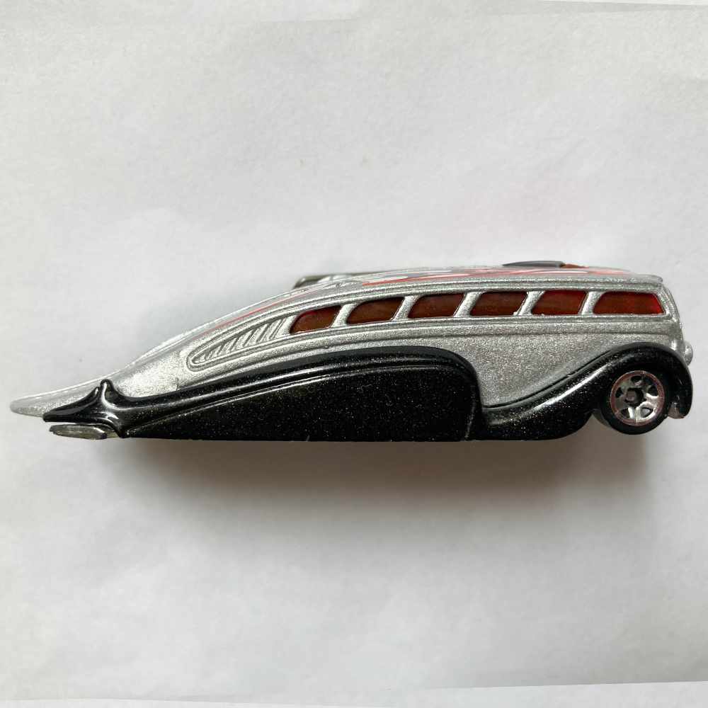 Hot Wheels | Crooze Low Flow Silver/Metalflake Black 2004 - ohne Verpackung
