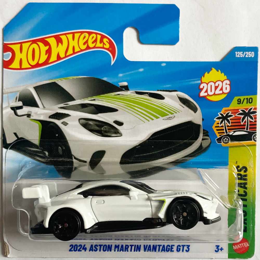 Hot Wheels | 2024 Aston Martin Vantage GT3 weiß