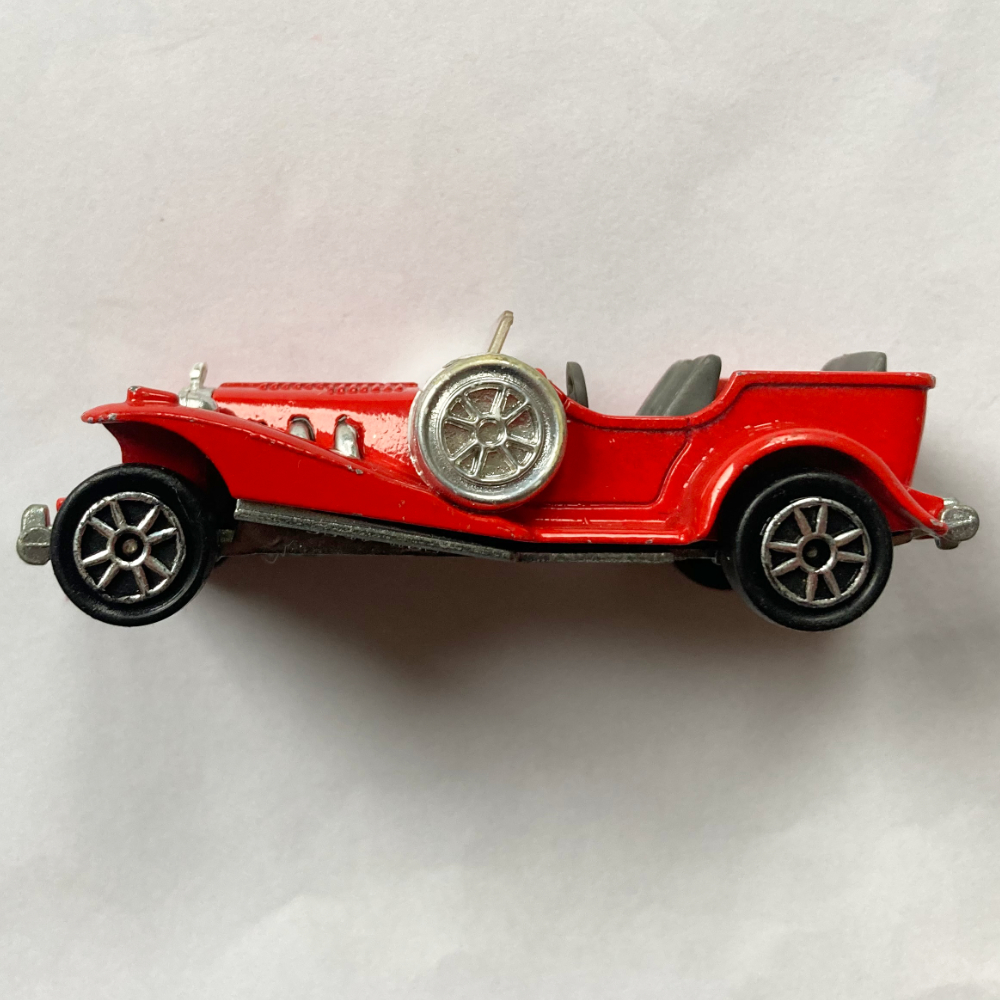 Majorette | No 267 Excalibur rot / Dach fehlt - ohne Verpackung