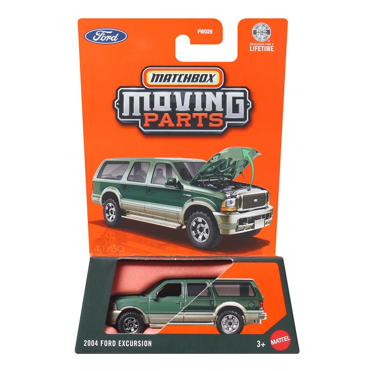 Matchbox | Moving Parts 41/50 2004 Ford Excursion dunkelgrün