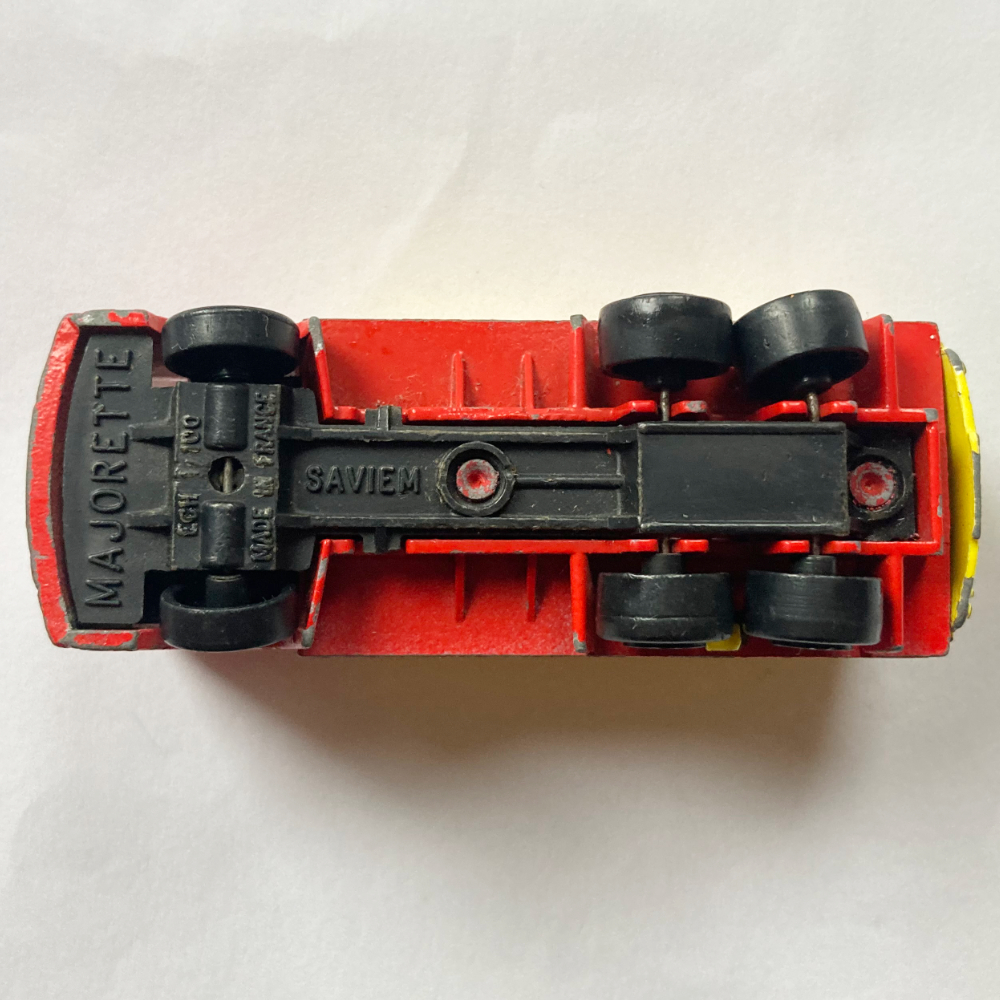 Majorette | Saviem Tanker SHELL rot/gelb - ohne Verpackung