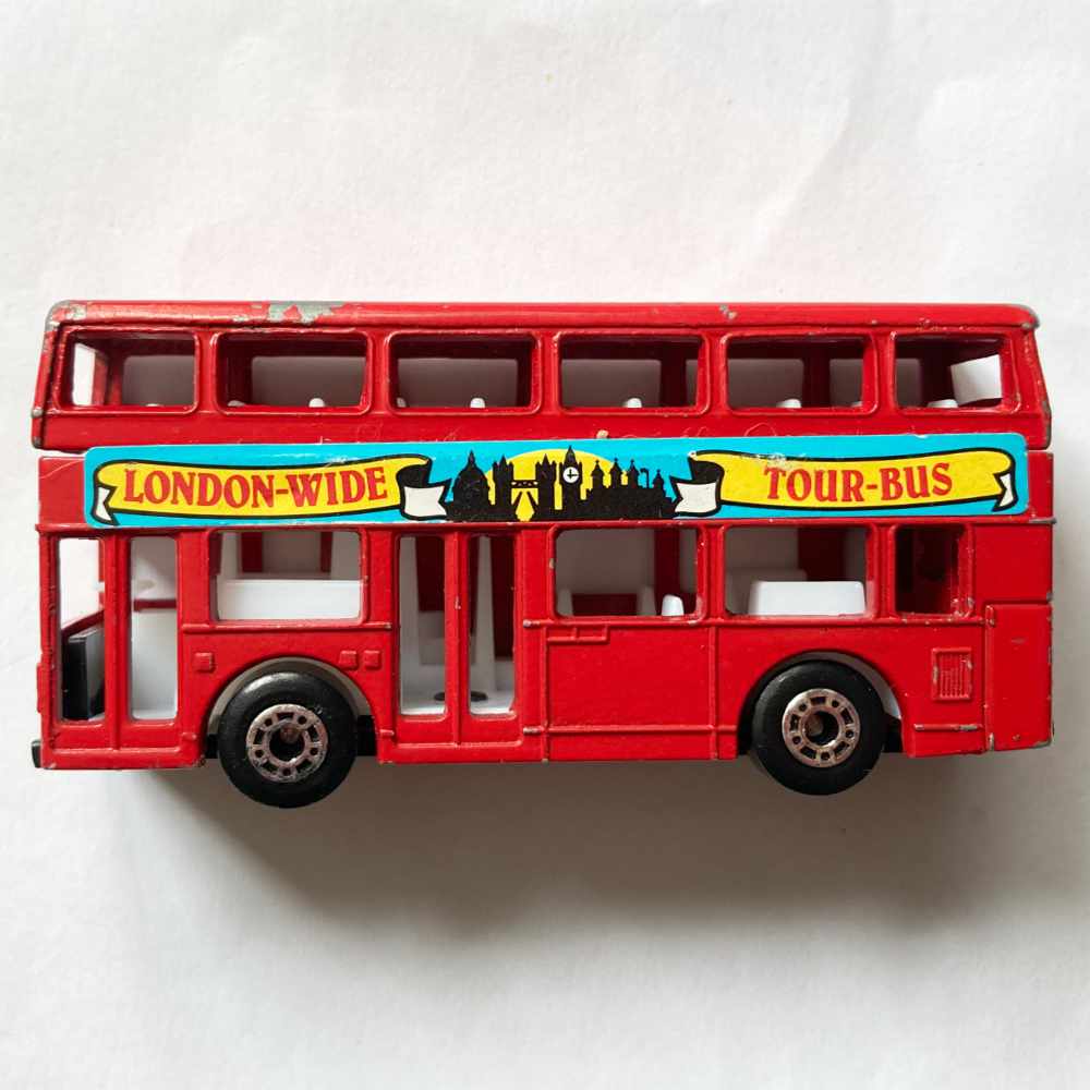 Matchbox | Leyland Titan rot LONDIN WIDE TOUR BUS - ohne Verpackung