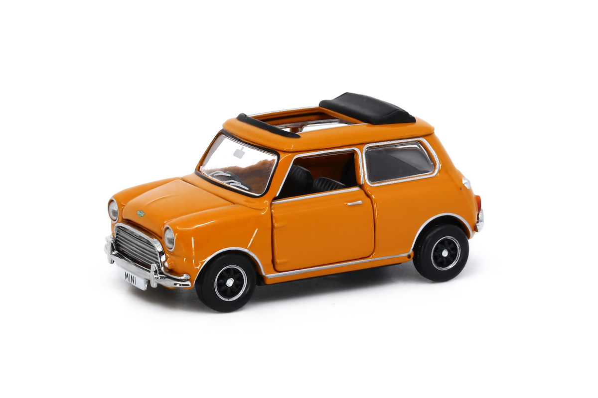 TINY Diecast | Mini Cooper hellbraun offenes Faltdach