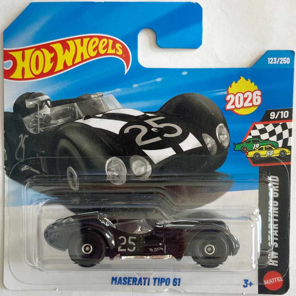 Hot Wheels | Maserati Tipo 61 schwarz #25