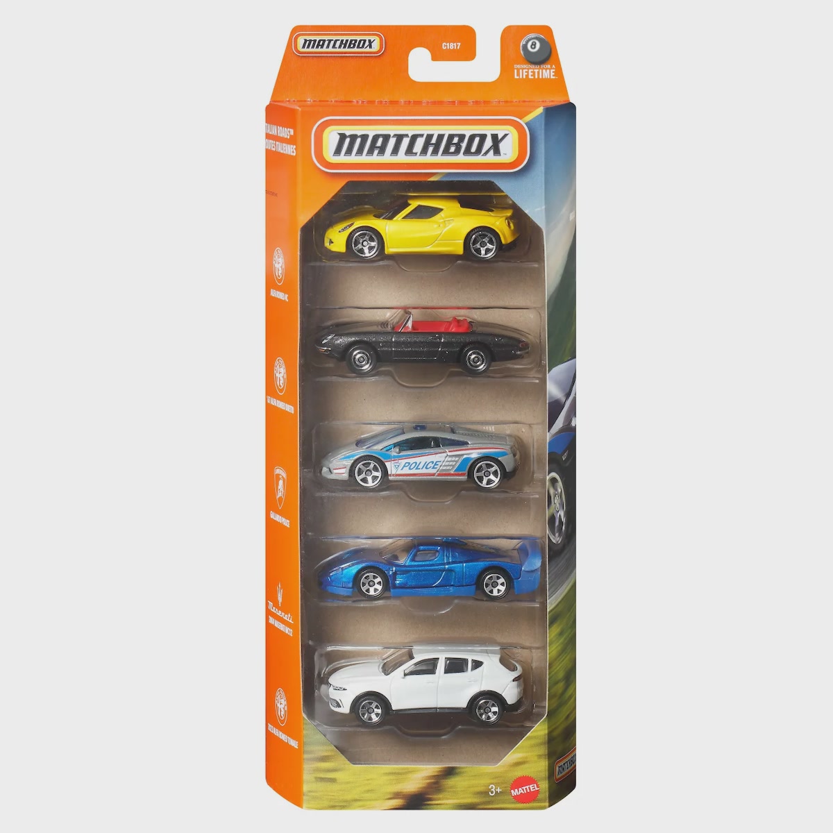 Matchbox | 2026 5-Pack Italian Roads