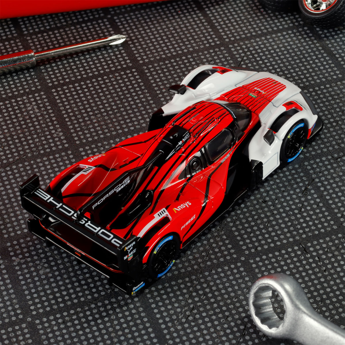Hot Wheels | Elite 64 Porsche 963 red/black/white