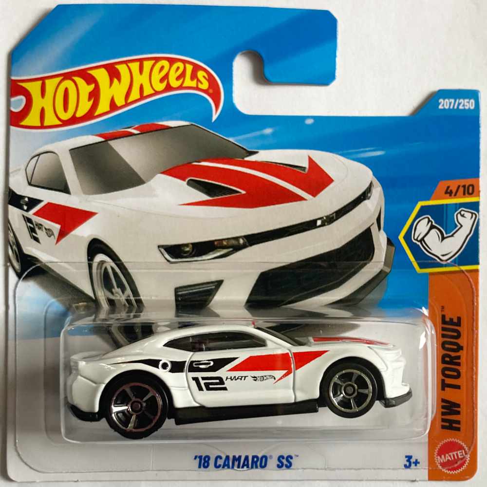 Hot Wheels | ‘18 Camaro SS weiß #12