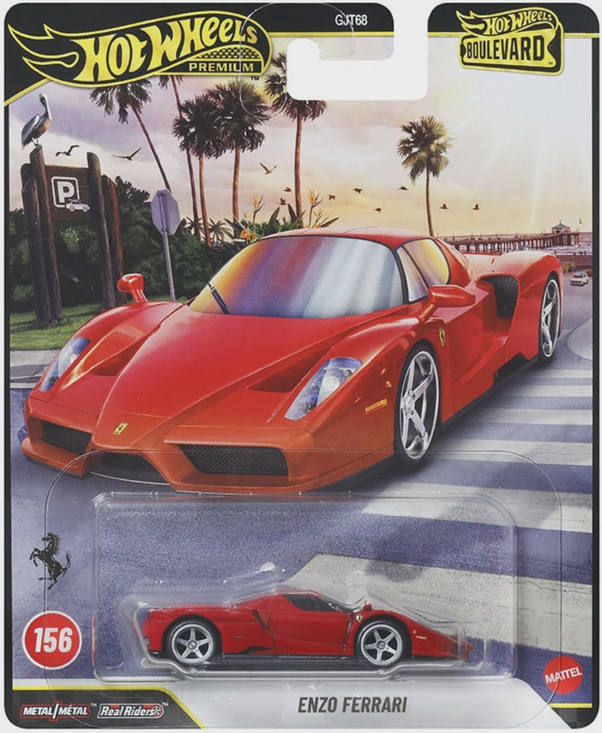 Hot Wheels | Boulevard #156 Ferrari Enzo rot