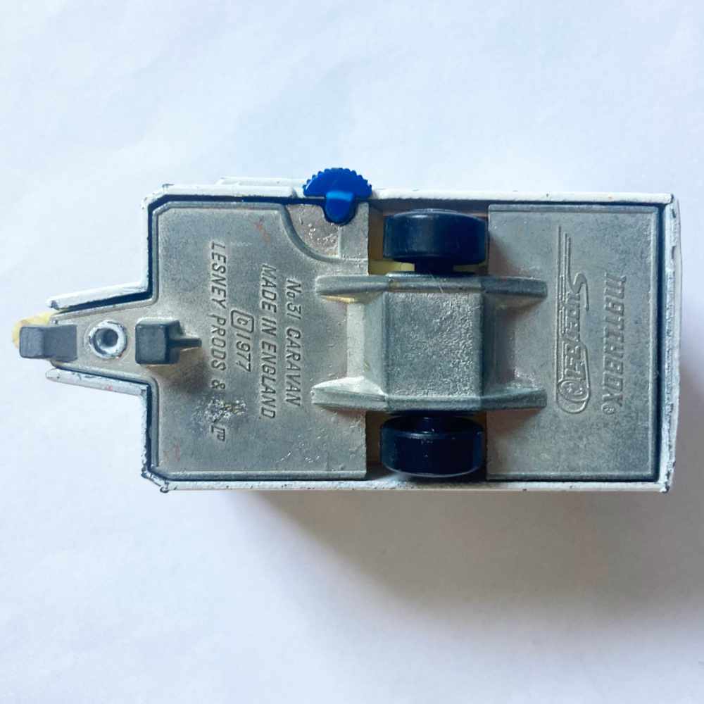 Matchbox | Superfast No 31 Caravan weiß - ohne Verpackung