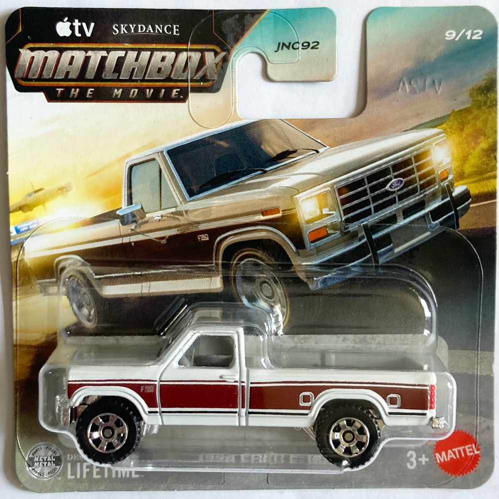 Matchbox | THE MOVIE 9/12 1986 Ford F-150 weiß