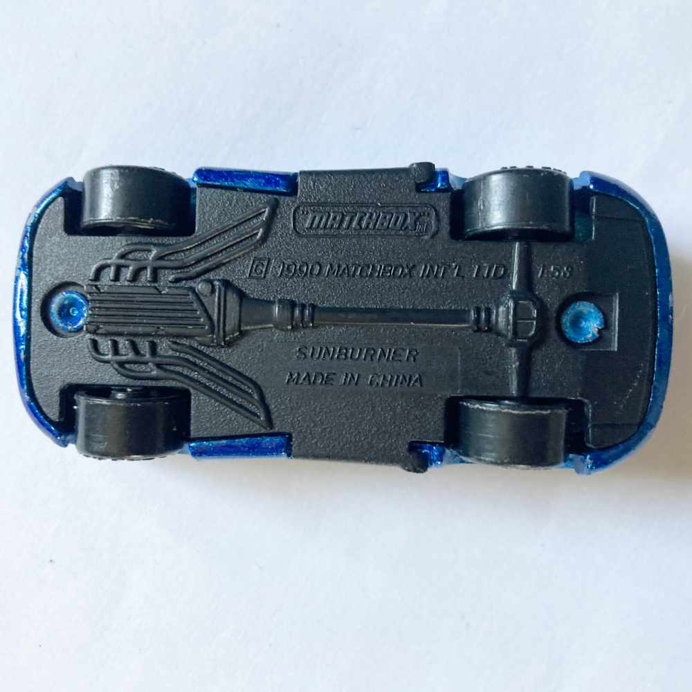Matchbox | Sunburner blaumetallic 1993 - ohne Verpackung