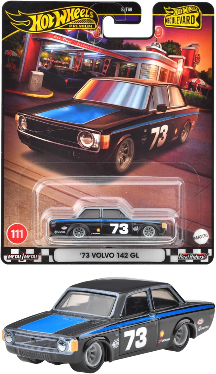 Hot Wheels | Boulevard #111 '73 Volvo 142 GL black/blue #73