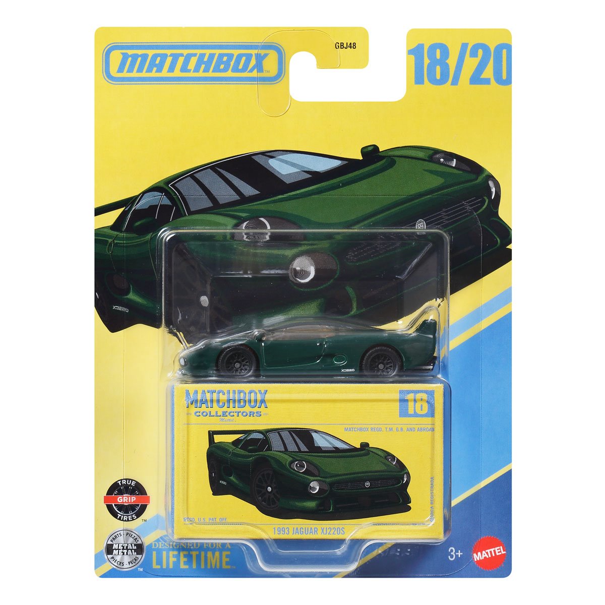 Matchbox | Collectors Serie 18/20 1993 Jaguar XJ220S dunkelgrün