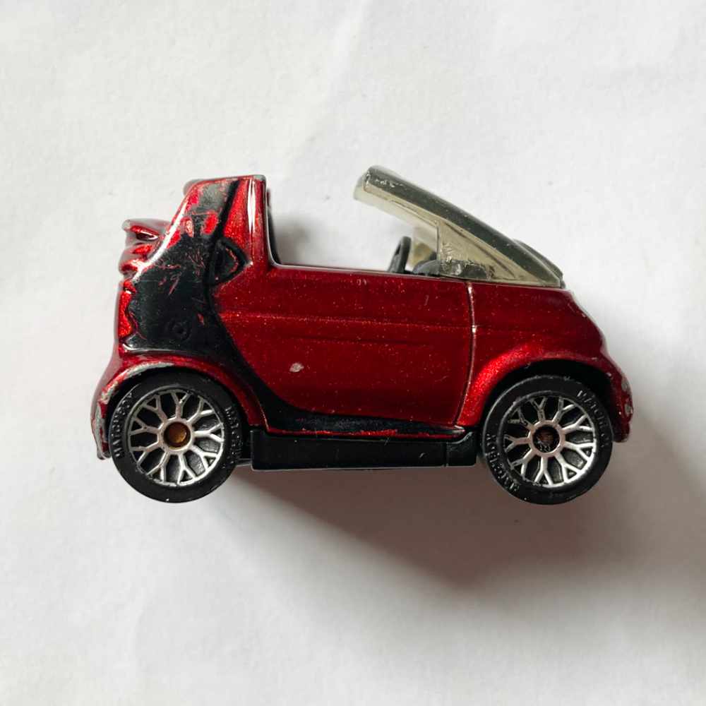 Matchbox | Smart rotmetallic - ohne Verpackung