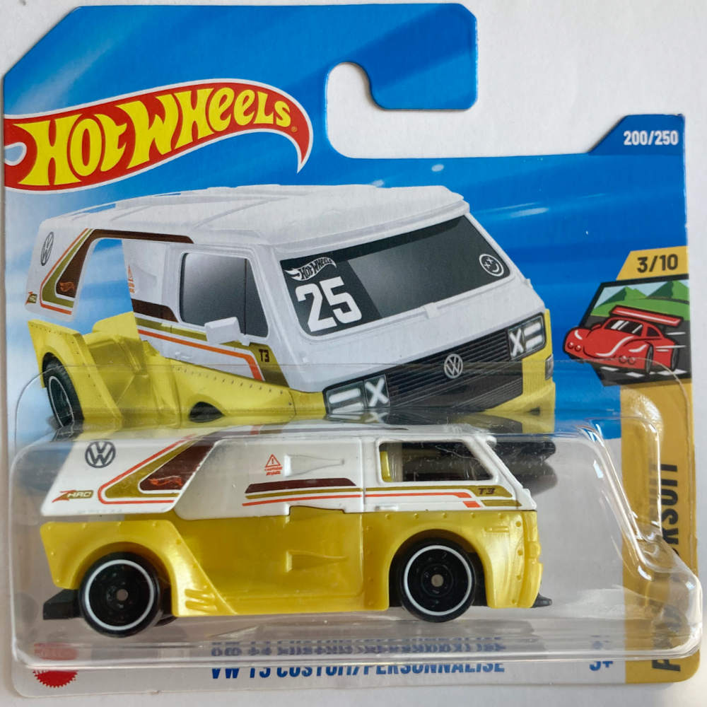 Hot Wheels | VW T3 Custom weiß/gelb