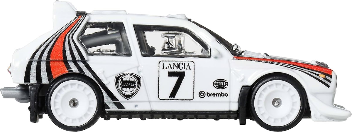 Hot Wheels | Premium Car Culture THRILL CLIMBERS 4/5 Lancia Delta S4 weiß