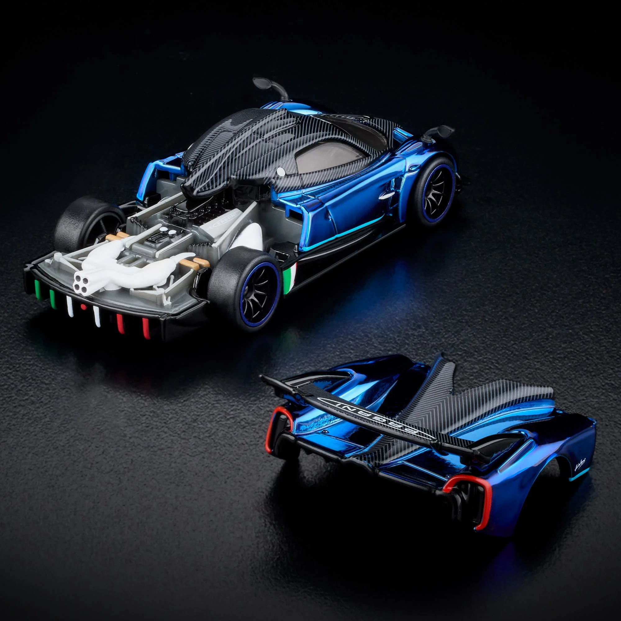 Hot Wheels | 2024 Hot Wheels Collectors RLC Exclusive 2021 Pagani Huayra R Spectraflame indigo blue