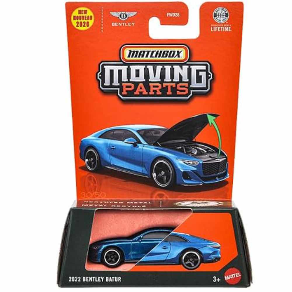 Matchbox | Moving Parts 30/50 2022 Bentley Batur blaumetallic