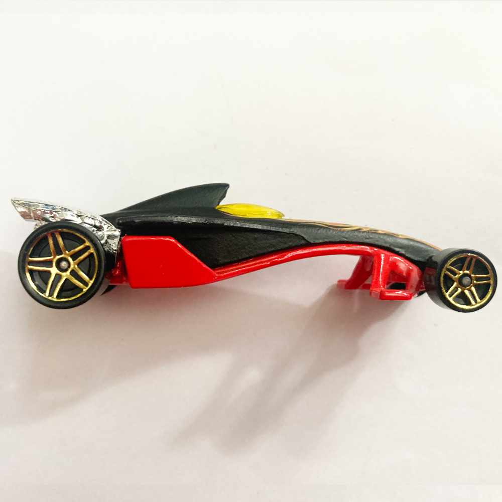 Hot Wheels | Greased Lightnin' mattschwarz/rot 2006 - ohne Verpackung