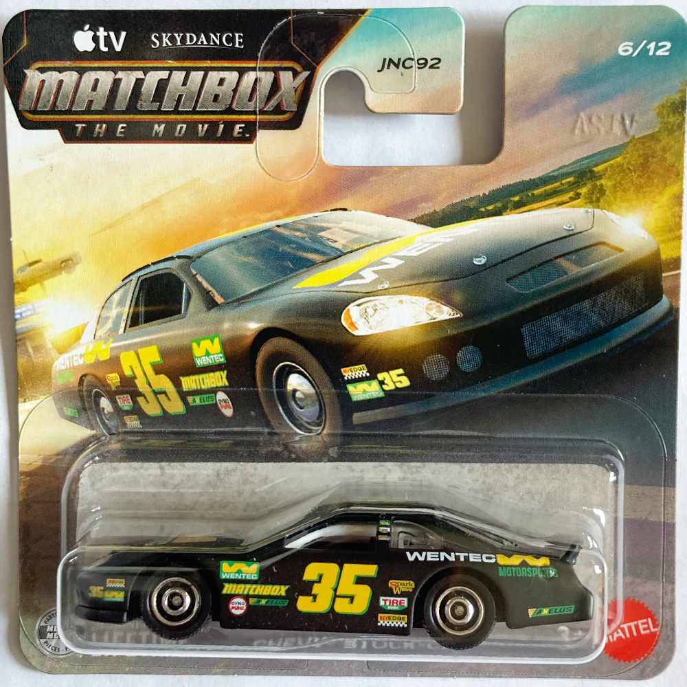 Matchbox | THE MOVIE 6/12 Chevy Stock-Car schwarz #35