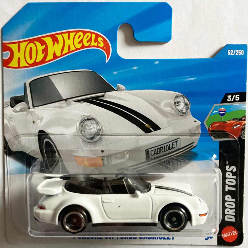 Hot Wheels | Porsche 911 Turbo Cabriolet weiß