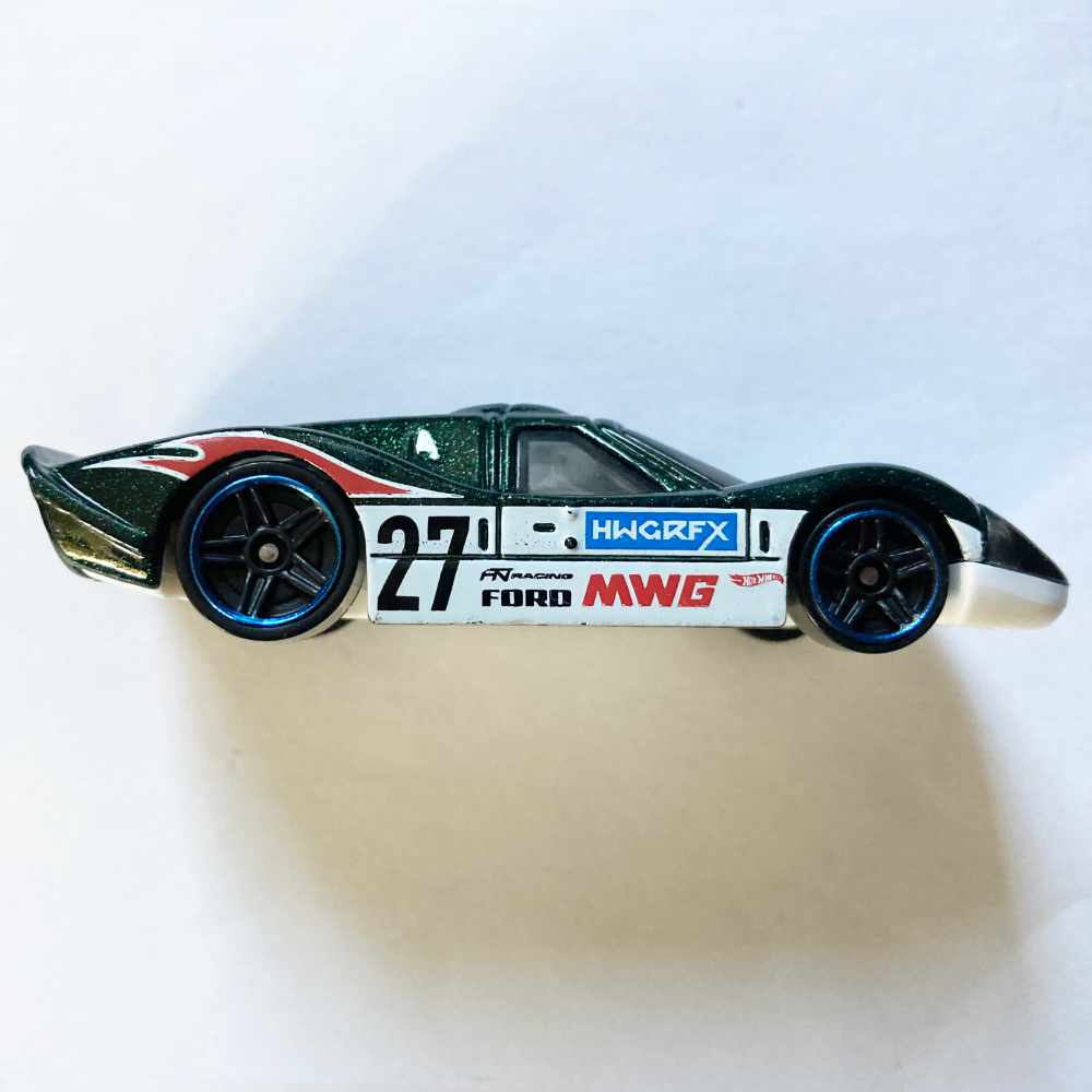 Hot Wheels | Ford GT40 MK IV #27 dunkelgrün/weiß - ohne Verpackung