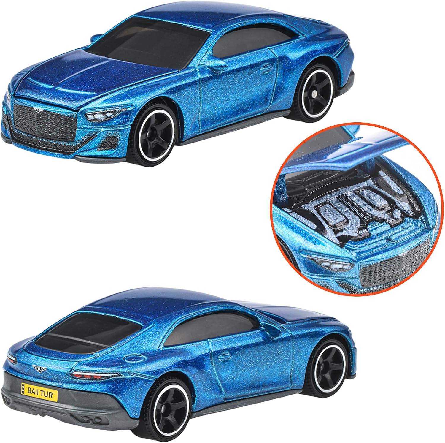 Matchbox | Moving Parts 30/50 2022 Bentley Batur blaumetallic