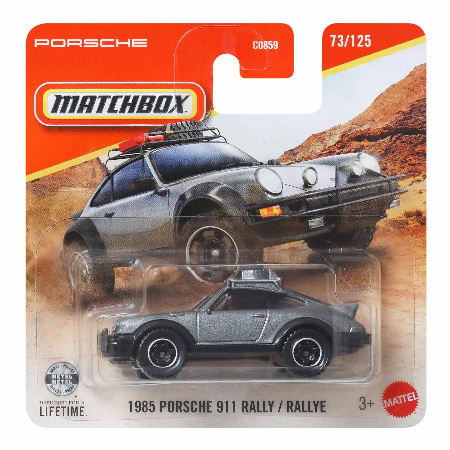 Matchbox | 1985 Porsche 911 Rally anthrazitmetallic