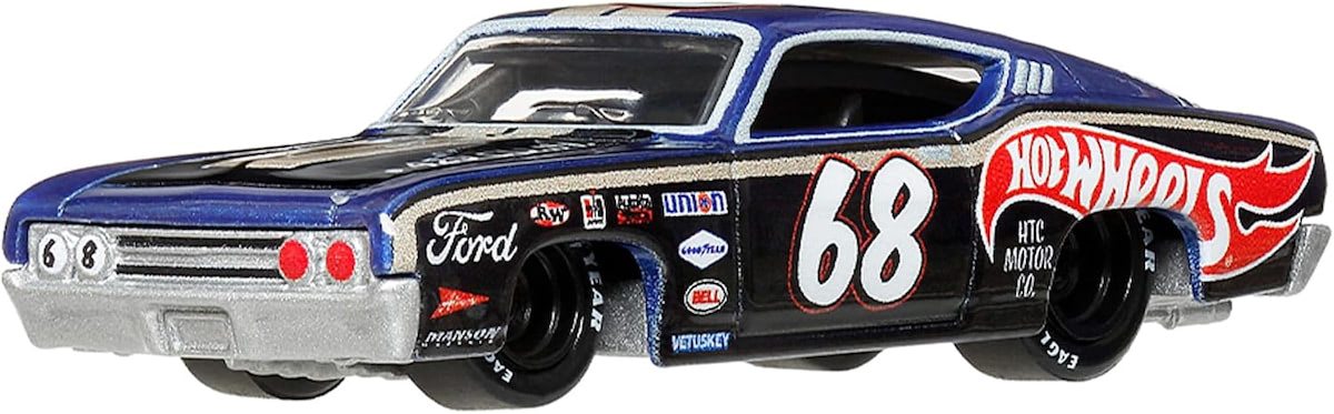 Hot Wheels | Boulevard #147 ‘69 Ford Torino Talladega dunkelblau