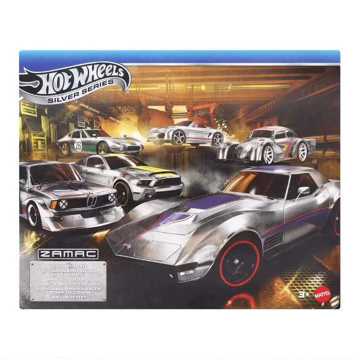 Hot Wheels | Silver Series ZAMAC 6-Pack 2026