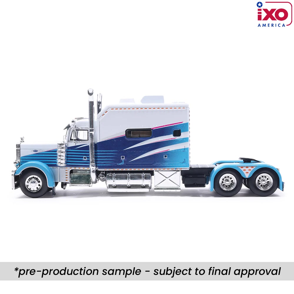 IXO AMERICA | Peterbilt 379 Zugmaschine blau/weiß