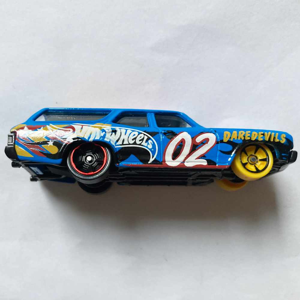 Hot Wheels | '70 Chevelle SS Wagon #02 HW Dareddevils blau - ohne Verpackung