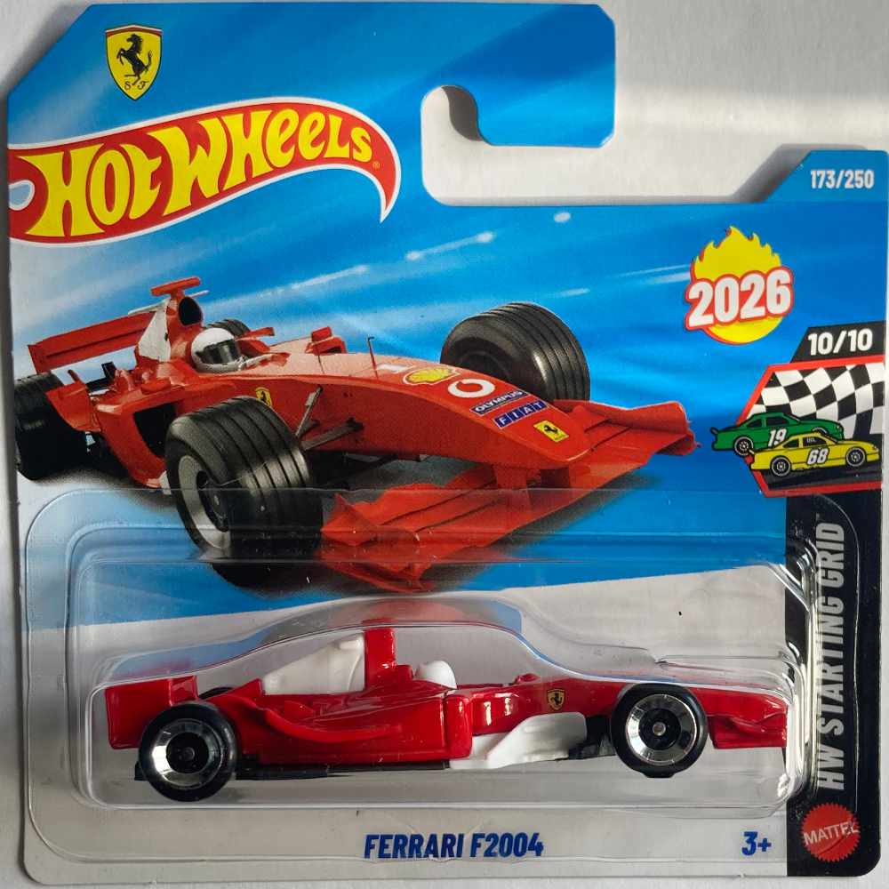 Hot Wheels | Ferrari F2004 rot/weiß