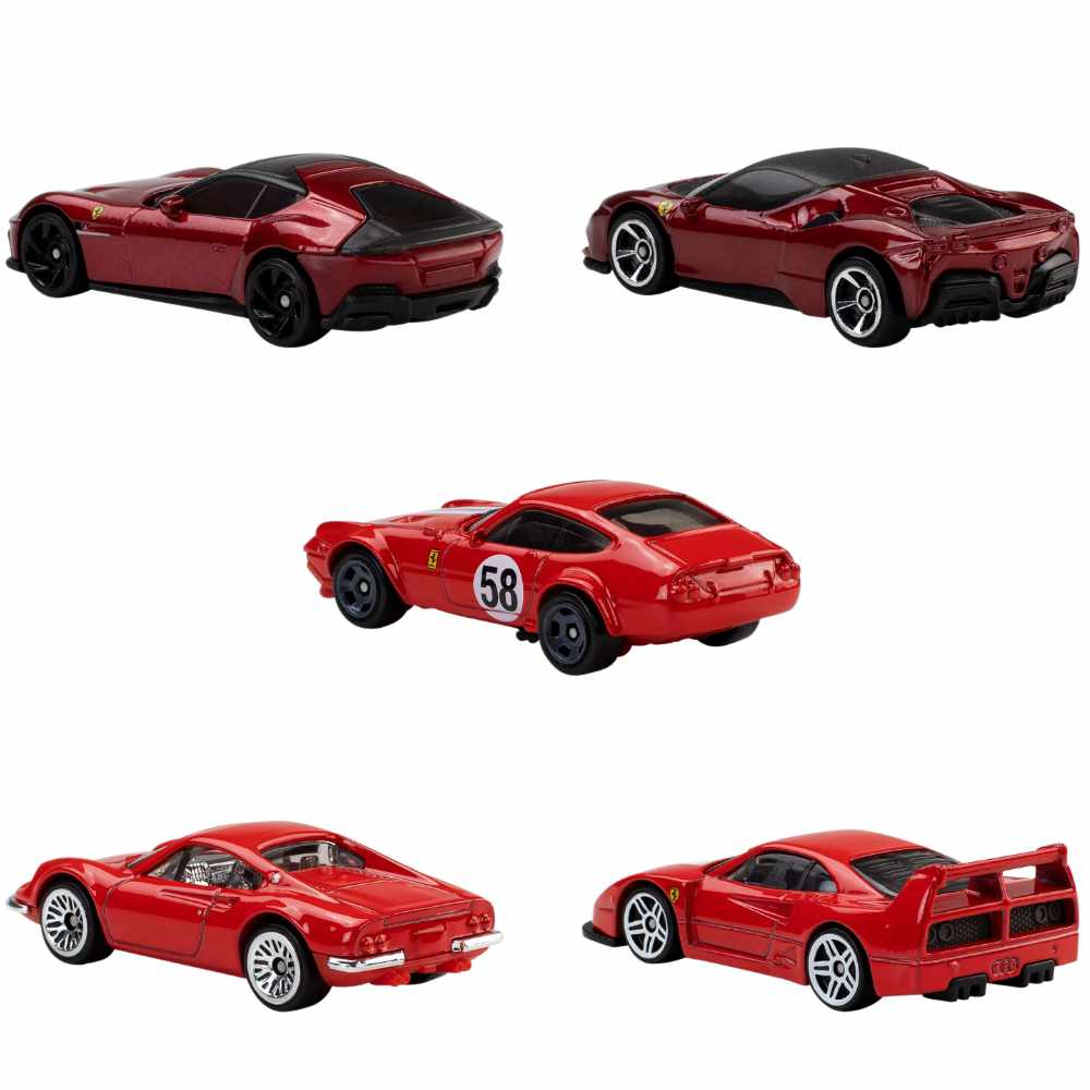 Hot Wheels | 5-Pack Ferrari