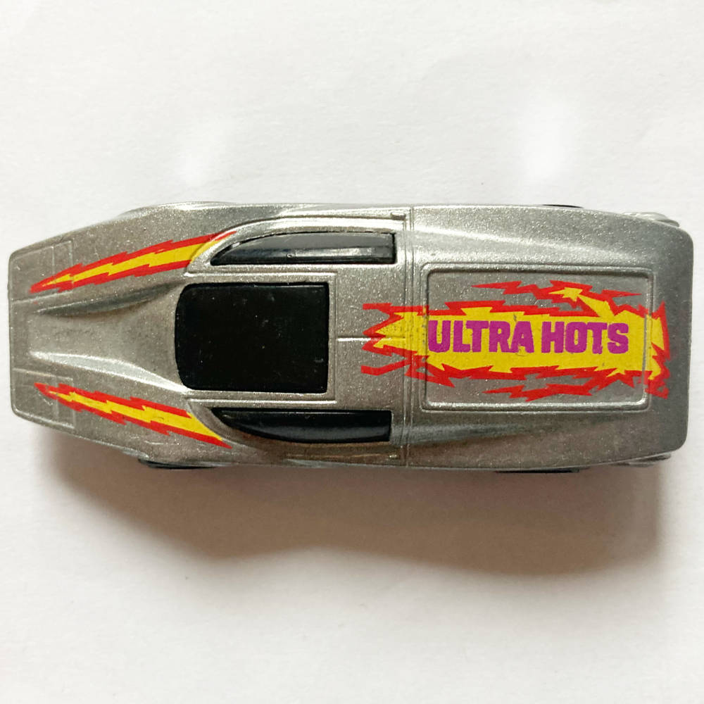 Hot Wheels | Silver Bullet Metalflake Silver 1985 Ultra Hots Serie - ohne Verpackung