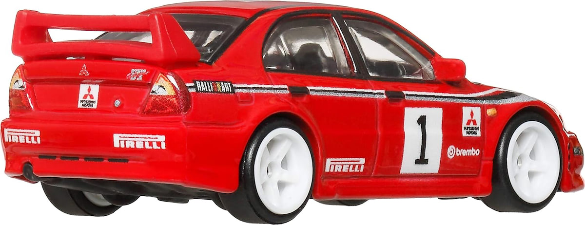 Hot Wheels | Premium Car Culture THRILL CLIMBERS 3/5 Mitsubishi Lancer Evolution VI rot