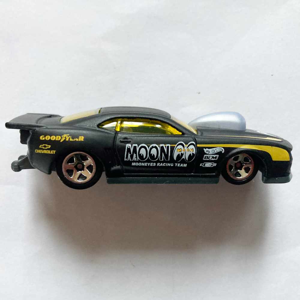 Hot Wheels | '10 Pro Stock Camaro MOON EYES matt schwarz - ohne Verpackung