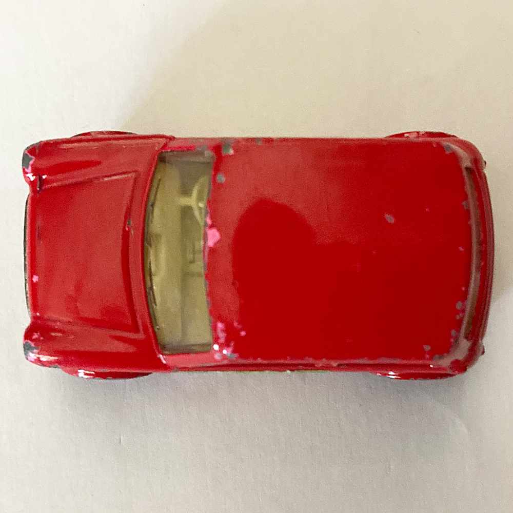 Matchbox | Superfast Racing Mini No 29 dunkelrot Cut Out Wheels - ohne Verpackung